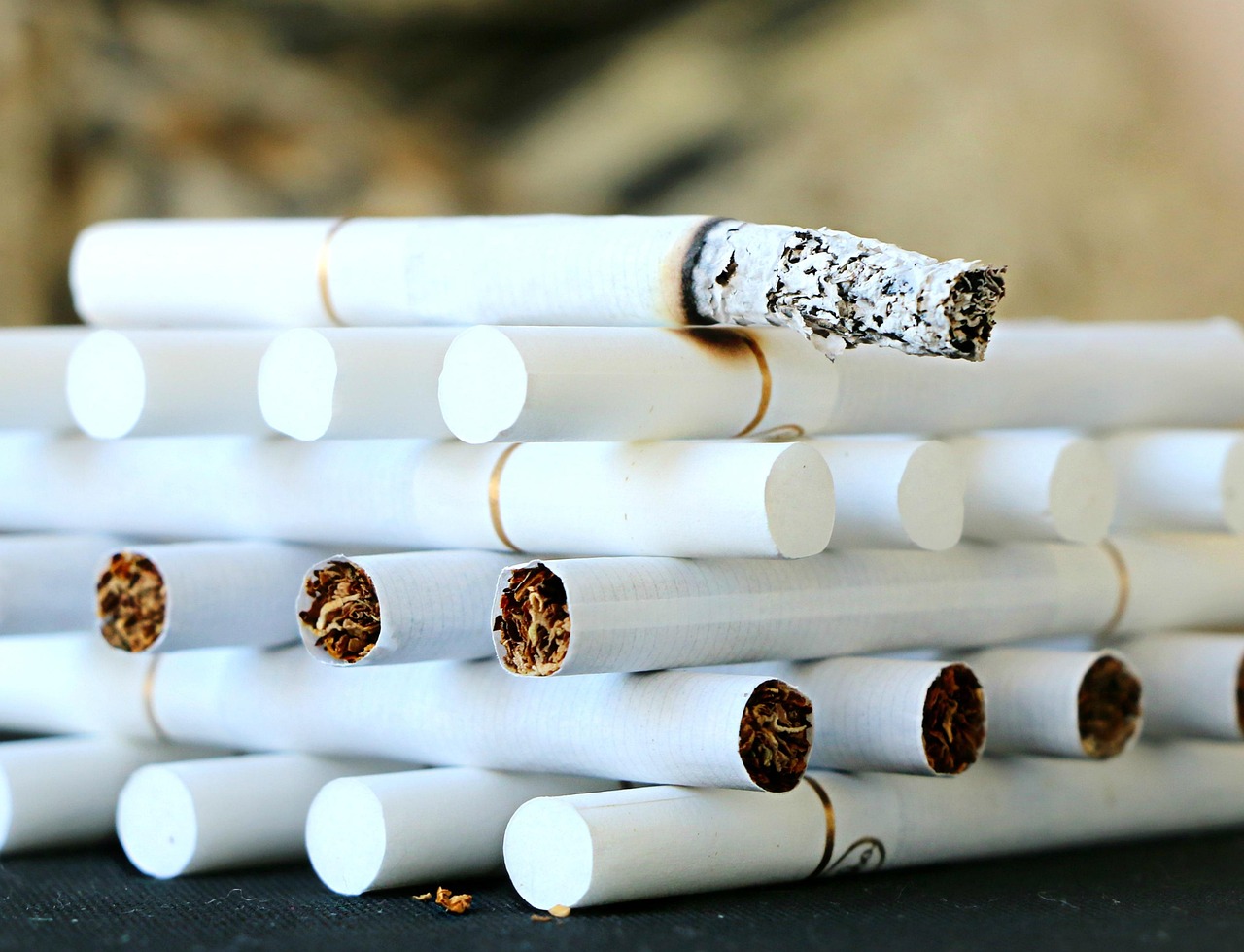 Cigarette, stack, ash — PharmD Degree Helps You Contribute to Better Health Outcomes